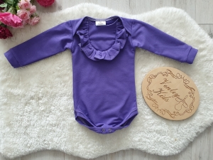 Body FIOLET z falbanką 