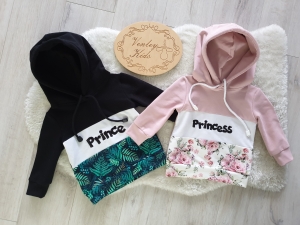 Bluza z kapturem TRIO wzór