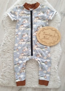 Rampers DINOZAURY Z WULKANEM na zamek