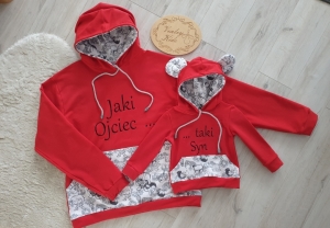 Zestaw TATA  + SYN  czerwony ze  STAR WARS