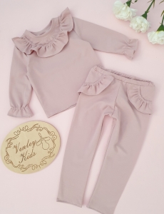 Zestaw kwarc z falbankami  